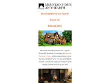 Tablet Screenshot of mountainhomeandhearth.com